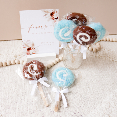 Lollipop Towel Favors